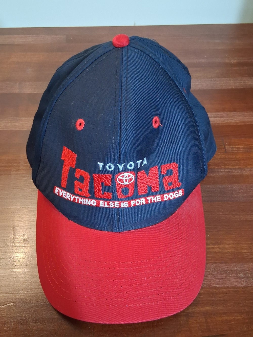 Toyota Tacoma Baseball Cap Navy Red Falcon Headwear